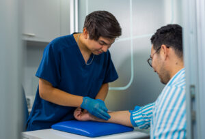 Laboratorio y toma de muestras