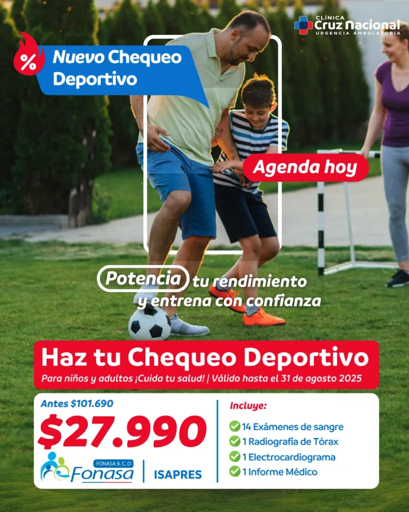 Potencia tu rendimiento y entrena con confianza ¡Haz tu Chequeo hoy!